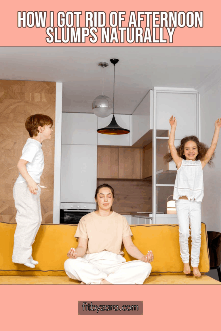 How I Got Rid of Afternoon Slumps Naturally