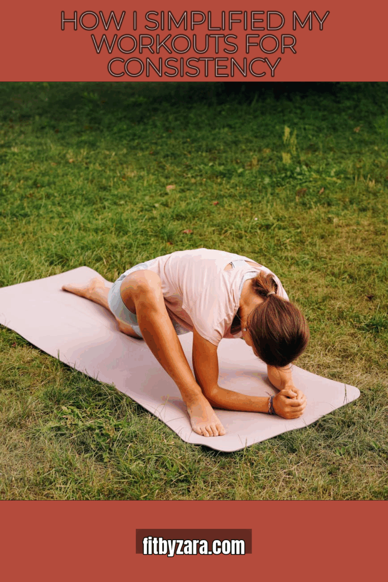 How I Simplified My Workouts for Consistency