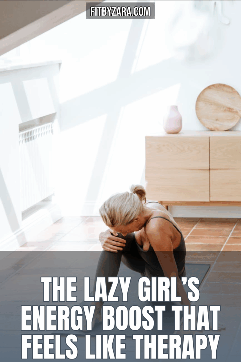 The Lazy Girl’s Energy Boost That Feels Like Therapy