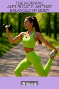 The Morning Anti-Bloat Plan That Balanced My Body