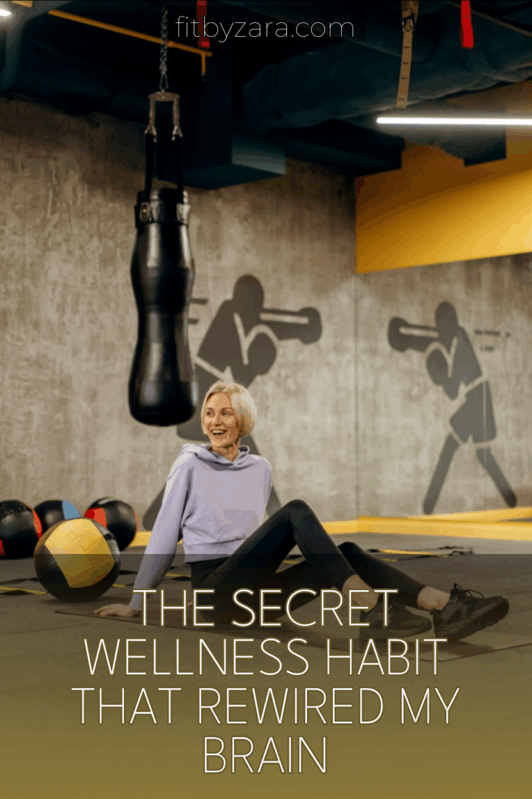 The Secret Wellness Habit That Rewired My Brain