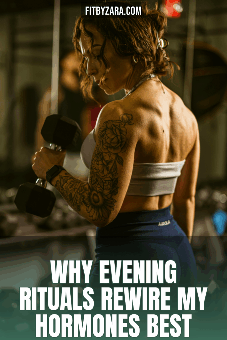 Why Evening Rituals Rewire My Hormones Best