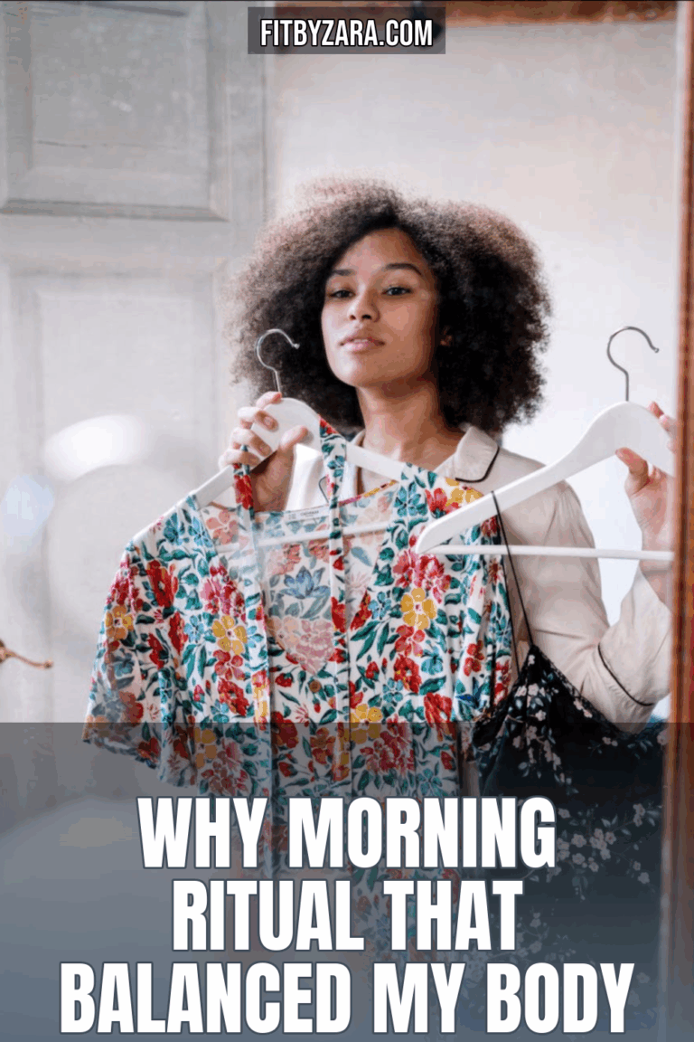 Why Morning Ritual That Balanced My Body